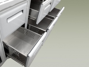 banchi piani bar inox