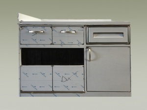 banchi piani bar inox