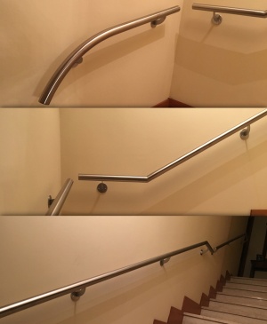 Corrimano inox
