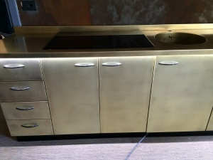 Cucina in ottone