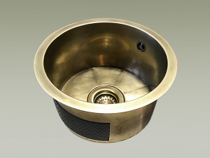 lavelli cucina ottone tondi
