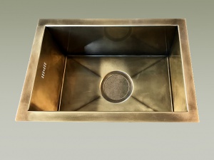 lavello cucina ottone brunito