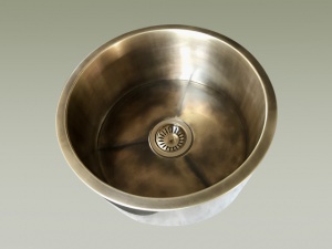 lavello cucina ottone brunito