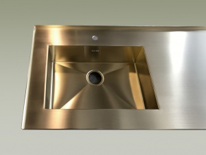 lavello ottone