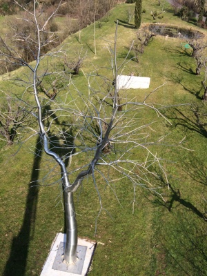 Abero da giardino realizzato in Inox