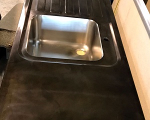 Piani cucina in acciaio inox, Top cucina corten e rame su misura ... Piani cucina in acciaio inox, Top cucina corten e rame su misura ...