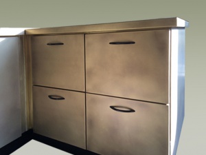 piani cucina inox